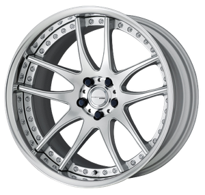 Work Emotion Cr 3P 5x115 20x8-13 L Disk Burning Silver