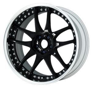 Work Emotion Cr 3P 5x114.3 18x8+1 R Disk Gloss Black
