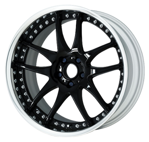 Work Emotion Cr 3P 5x114.3 18x10+1 R Disk Gloss Black