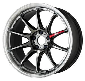 Work Emotion Zr10 5x100 17x8 +47 Glim Black Diamond Rim cut
