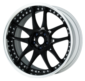 Work Emotion Cr 3P 5x100 20x10+37 R Disk Gloss Black