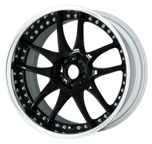 Work Emotion Cr 3P 5x100 20x13.5+29 A Disk Gloss Black