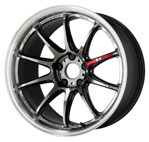 Work Emotion Zr10 5x114.3 18x10.5 +12 Glim Black Diamond Rim cut