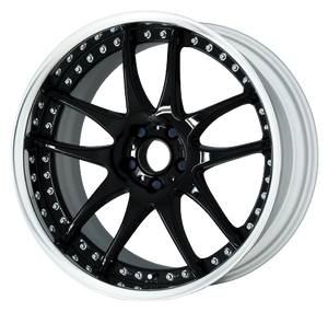 Work Emotion Cr 3P 5x100 21x8-14 R Disk Gloss Black
