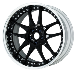 Work Emotion Cr 3P 5x108 21x9-1 R Disk Gloss Black