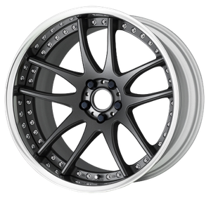 Work Emotion Cr 3P 5x100 20x11.5+56 R Disk Matte Gunmetal