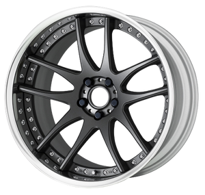 Work Emotion Cr 3P 5x115 20x11.5+43 R Disk Matte Gunmetal