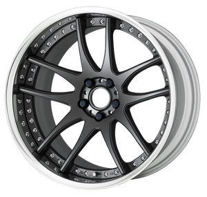 Work Emotion Cr 3P 5x120.65 20x13-24 A Disk Matte Gunmetal