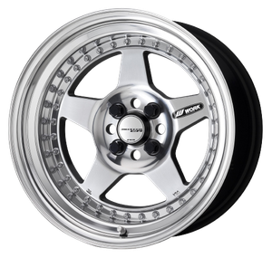 Work Meister Cr01 4x114.3 15x9+10 A Disk Bright Buff Finish