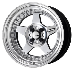 Work Meister Cr01 5x120 15x9.5+-22 A Disk Bright Buff Finish