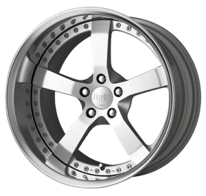 Work Equip E05 5x108 20x10+-9 r disk Feinheit Silver 2