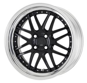 Work Rizaltado Mesh 4x100 16x8+0 A Disk Matte Black