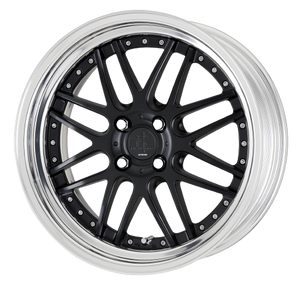 Work Rizaltado Mesh 4x100 17x9+38 O Disk Matte Black