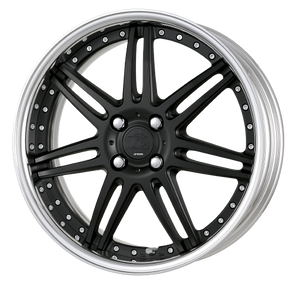 Work Rizaltado Spoke 2 4x100 17x5.5+22 O Disk Matte Black