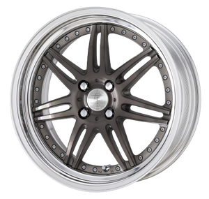 Work Rizaltado Spoke 2 4x100 16x7+45 A Disk Trans Gray Polish