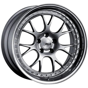 SSR Professor MS3 5x100 19X10+-7 HP Disk Titan Silver