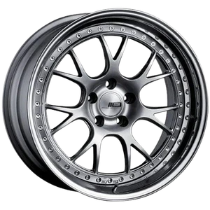 SSR Professor MS3 4x114.3 18X8.5+5 NR Disk Titan Silver