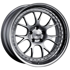 SSR Professor MS3 5x120.65 20X10+11 NR Disk Titan Silver