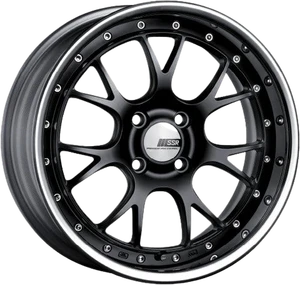 SSR Professor MS3R 5x114.3 17X8 49 SL Disk Flat Black