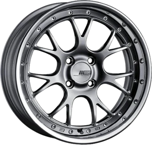 SSR Professor MS3R 4X100 17X12 -9 MD Disk Titan Silver