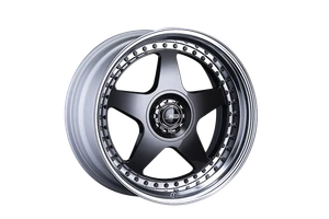 SSR Professor SP6 5x108 18X10+11 NR Disk Prism Dark Gunmetal