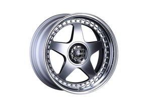 SSR Professor SP6 5x115 18X10+37 NR Disk Titan Silver