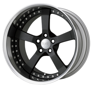 Work Equip E05 5x115 19x12+23 l disk Black Anodized