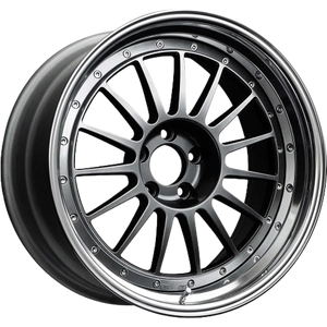 SSR Professor TF1 4X100 18X11+24 NR Disk Titan Silver