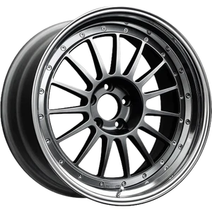 SSR Professor TF1 5x108 18X11+-9 MD Disk Titan Silver