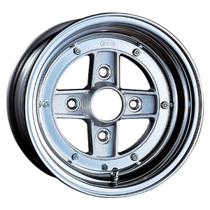 Speed Star Mk-II 4x100 15X6.5+19  Silver