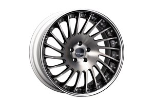 SSR CV05 5X112 19X9.5+30 HP Disk Galaxy Clear Black