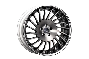 SSR CV05 5X112 19X10.5+43 SCNR Disk Galaxy Clear Black