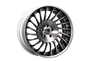 SSR CV05 5x120 19X8.5+38 NR Disk Galaxy Clear Black