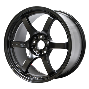 Gram Lights 57DR 5x114.3 18x9.5+38 Semi Gloss Black