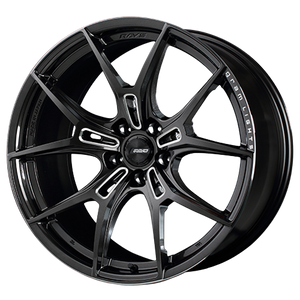 Gram Lights 57FXZ 5x120 19x8.5+36 Super Dark Gunmetal / Machining Rim Edge DC