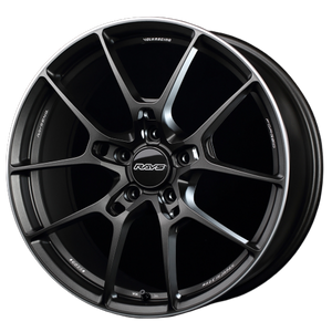 Volk Racing G025 5x112 18x8.0+44 Matte Gunblack / Rim Edge DC