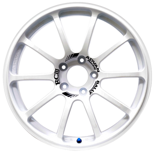 Advan RCIII 5x100 18x7.5+48 White