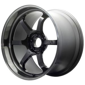 Advan Racing R6 5x114.3 20x9.5+35 Machining & Black Coated Graphite
