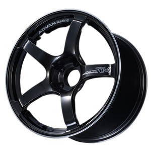 Advan TC-4 5x114.3 18x8.5+38 Black Gun Metallic & Ring