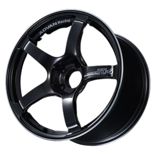 Advan TC-4 4x100 16X7.0+42 Black Gun Metallic & Ring