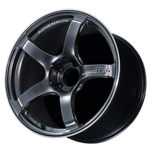 Advan TC-4 4x100 16x7.5+40 Racing Gun Metallic & Ring