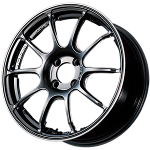 Advan RZ II 5x114.3 19x9.0+35 Racing Hyper Black And Ring