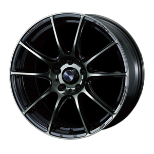 WedsSport SA-25R 4x100 16x5.0+45 Weds Black Clear
