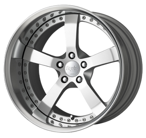 Work Equip E05 5x120 20x9.5+51 o disk Feinheit Silver 2