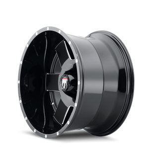 American Truxx Armor AT155 8x170 20x12-44 Black/Milled