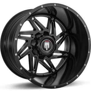 American Truxx Warrior AT165 6x139.7 20x10-24 Black/Milled