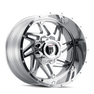 American Truxx Warrior AT165 5x139.7 22x14-76 Polished