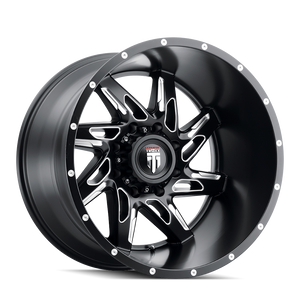 American Truxx Spyder AT183 6x135 20x10-24 Black/Milled