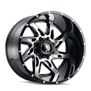 American Truxx Spyder AT183 5x150 20x10-24 Black/Machined