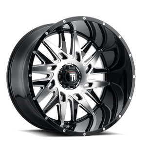 American Truxx Dna AT184 5x150 24x14-76 Black/Machined